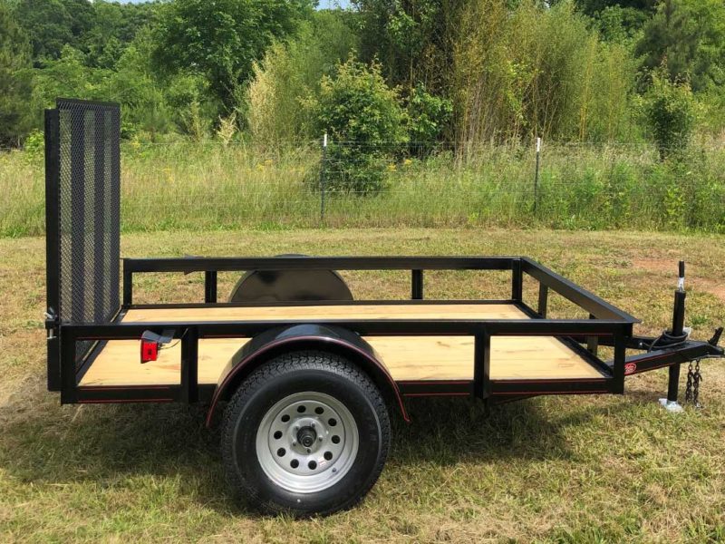 Five-foot-wide single-axle trailer